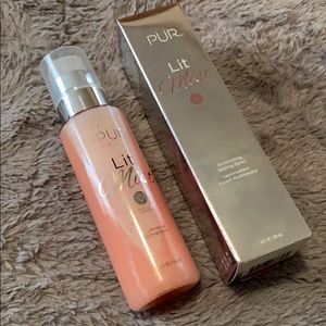 PUR Lit Mist illuminating setting spray